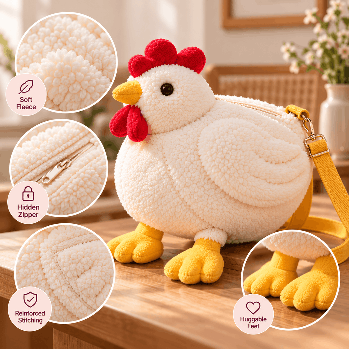 Chubby Hen Silhouette, Masterful Craftsmanship